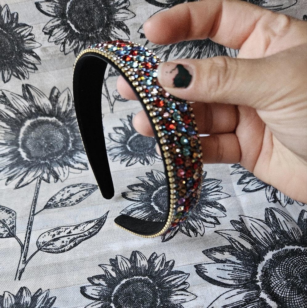 New rhinestone colorful headband - Picture 9 of 9
